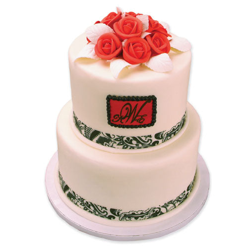 Classic Paisley Edible Shimmer Ribbons 6 strips