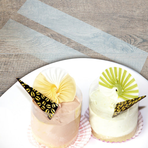 Clear Acetate Cake Collars 29 x 5cm 100pcs