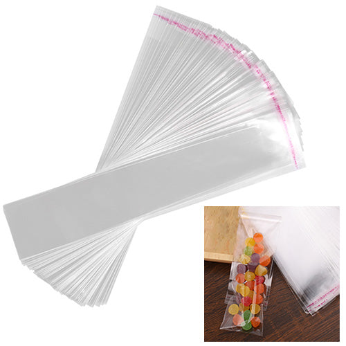 Clear Self Sealing Cookie Bags 30 x 8cm 100pcs