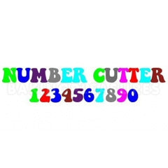 Clikstix Groovy Number Cutters