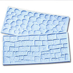 Small Cobblestone & Stone Wall Impression Mat