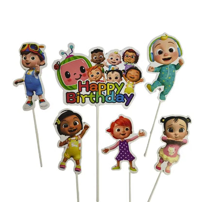 WISH | COCOMELON | TOPPER SET | 6 PC