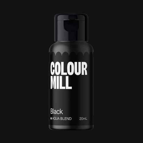 Colour Mill Aqua Blend 20ml BLACK