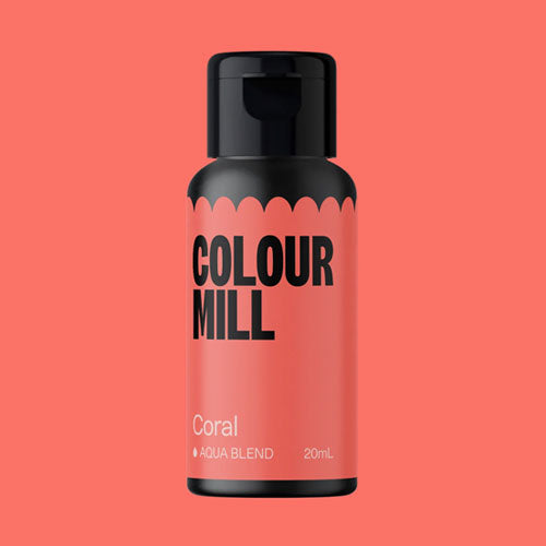 Colour Mill Aqua Blend 20ml CORAL