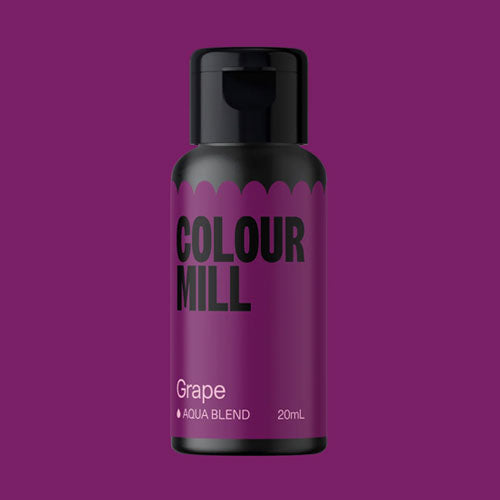 Colour Mill Aqua Blend 20ml GRAPE