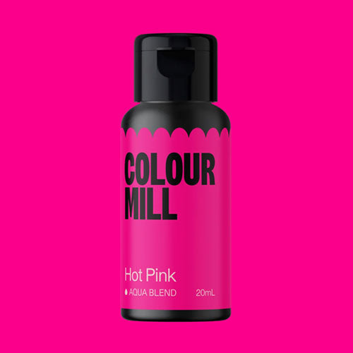 Colour Mill Aqua Blend 20ml HOT PINK