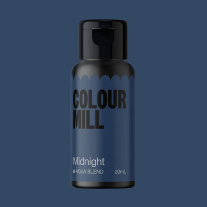 Colour Mill Aqua Blend 20ml MIDNIGHT