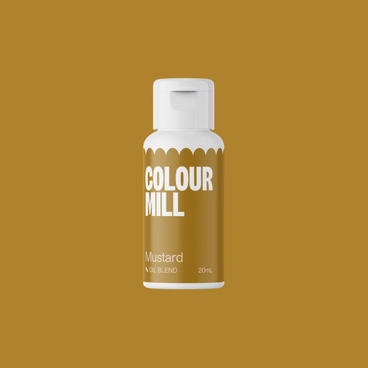 Colour Mill Oil Based Colouring 20ml MUSTARD