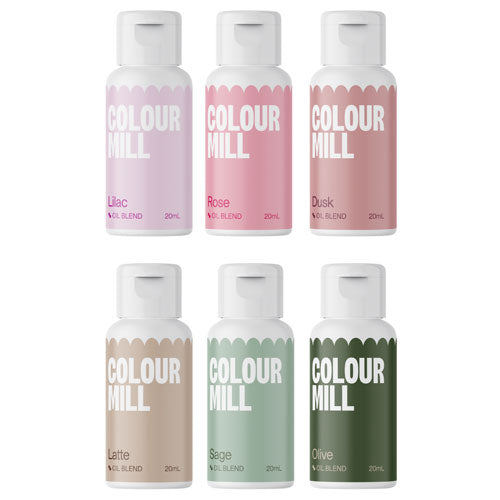 Colour Mill Oil Based Colouring 20ml 6 Pack BOTANICAL