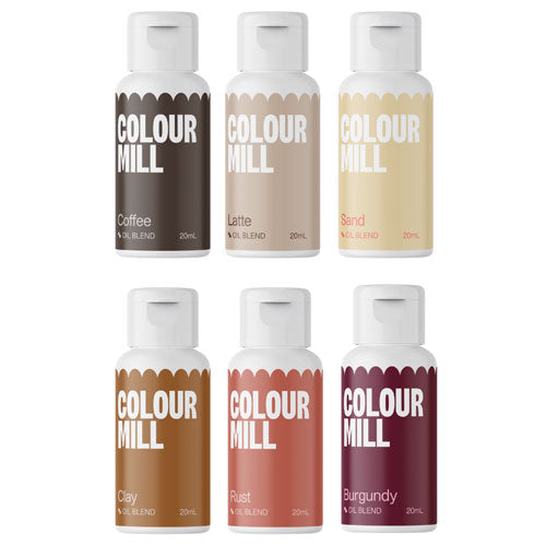 Colour Mill Oil Based Colouring 20ml 6 Pack OUTBACK