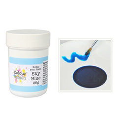 Colour Splash Edible Paint Matt Sky Blue