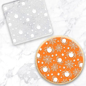 Cookie Debosser Stamp Spiderman Halloween Spider & Web