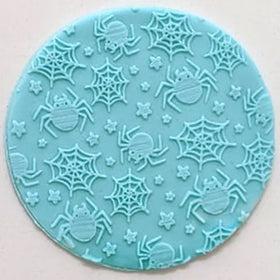 Cookie Debosser Stamp Spiderman Halloween Spider & Web