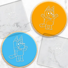 Cookie Debosser Stamp Bluey & Bingo 2pcs