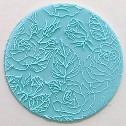 Cookie Debosser Stamp Floral Pattern
