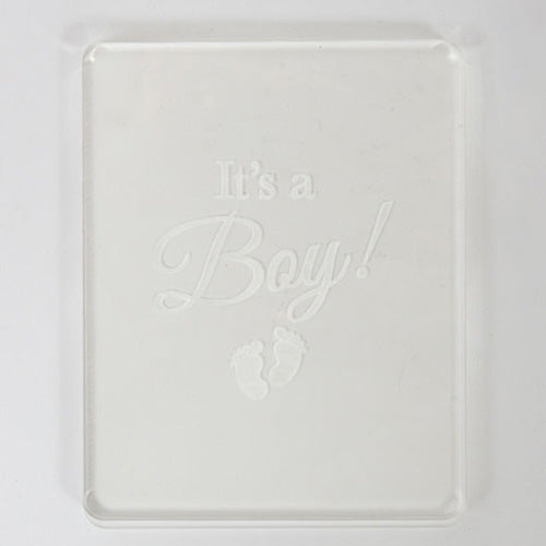 Cookie Embosser Stamp It's a Boy