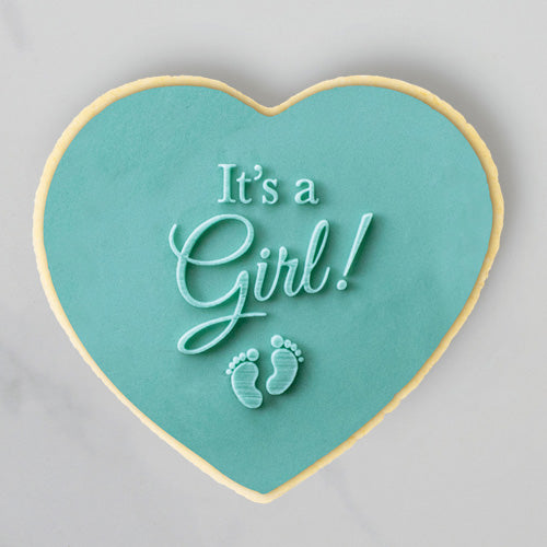 Cookie Embosser Stamp It's a Girl