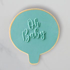 Cookie Embosser Stamp Oh Baby