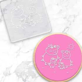 Cookie Debosser Stamp Peppa Pig