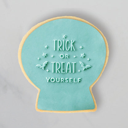 Cookie Embosser Stamp Halloween Trick or Treat