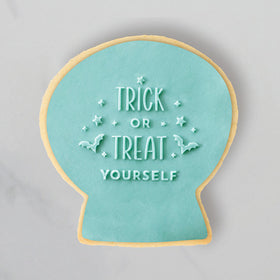 Cookie Embosser Stamp Halloween Trick or Treat