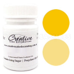 Creative Cake Natural Food Colour Paste YELLOW 25g