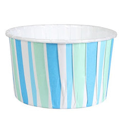 Culpitt Blue Stripe Baking Cups 24pcs