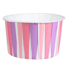 Culpitt Pink Stripe Baking Cups 24pcs