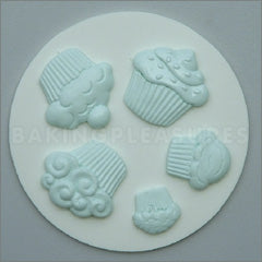 Alphabet Moulds Cupcakes Silicone Mould