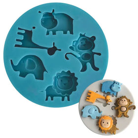 Petite Cute Animals Silicone Mould