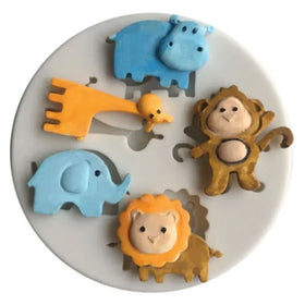 Petite Cute Animals Silicone Mould
