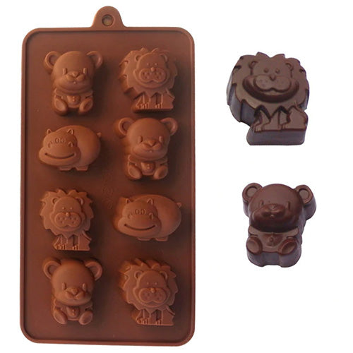 Cute Animals Silicone Chocolate Mould