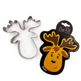 Cute Christmas Reindeer Cookie Cutter
