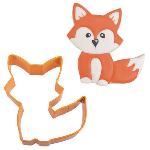 Cute Fox Orange Cookie Cutter