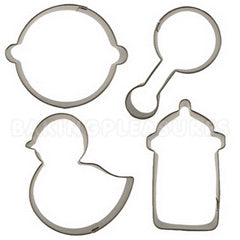 Cutie Cupcake Baby Cutter Set  4pcs