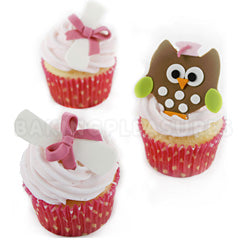 Cutie Cupcake Graduation Cutter Set  4pcs