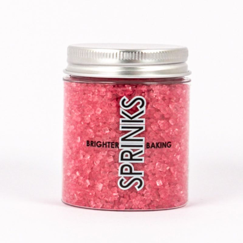 PINK Sanding Sugar (85g) - by Sprinks