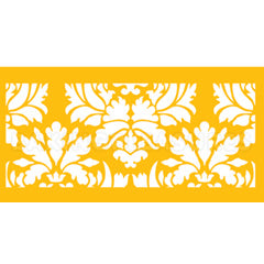 Damask Cake Stencil Tier #5