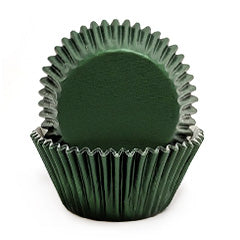 Dark Green Matte Foil Mini Baking Cups (#360) 240pcs
