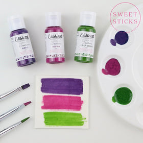 Sweet Sticks Edible Art Paint DEEP PINK 15ml