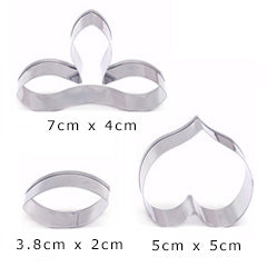 Orchid Flower Cutters 3pcs