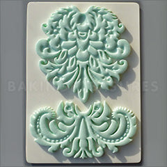 Alphabet Moulds Design Element 4 Silicone Mould