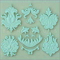 Alphabet Moulds Design Elements 1 Silicone Mould