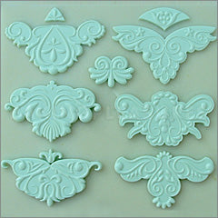 Alphabet Moulds Design Elements 2 Silicone Mould