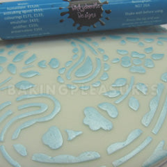 Dinkydoodle Sky Blue Pearl Edible Marker Large Pen 5ml (Best before: May 2015)