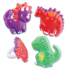 Dinosaur Pals Cupcake Rings 12pcs