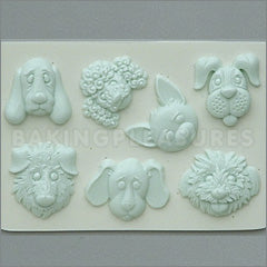 Alphabet Moulds Dogs Silicone Mould