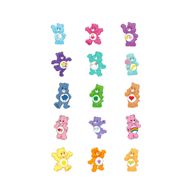 Care Bears Rainbow 15 edible toppers full sheet uncropped all designs visible