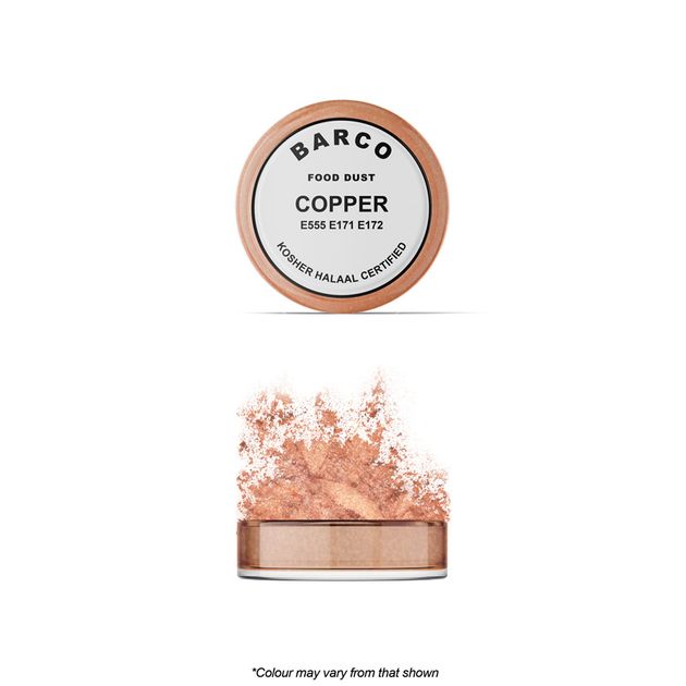 Barco White Label Copper lustre dust 10ml