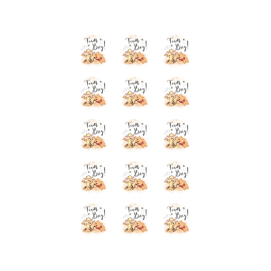 Winnie the Pooh Team Boy 15 edible toppers full sheet uncropped all boy designs